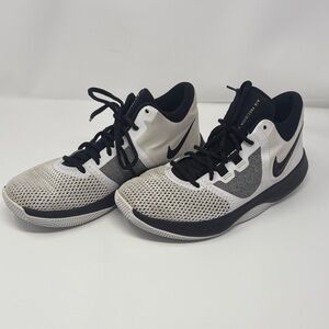 Nike Air Precision II Black, White and Gray Basketball Sneakers